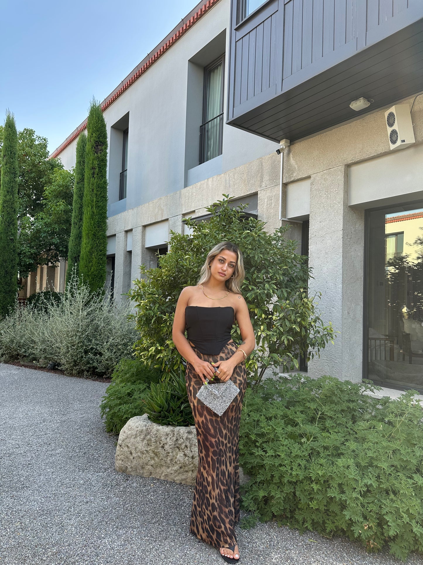 Vesper Bag ile dış mekân stil görünümü